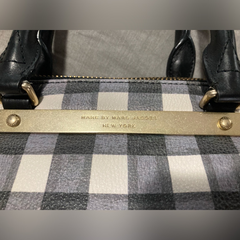 Marc Jacobs Check pattern Satchel - Picture 5 of 14
